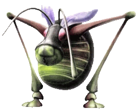 Antenna Beetle Pikmin Sticker