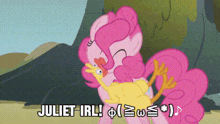 Pinkie Pie Juliet GIF