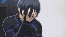 isagi yoichi nagi seishiro blue lock anime frustrated