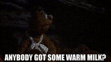 Muppets Fozzie Bear GIF - Muppets Fozzie Bear Warm Milk GIFs