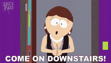 Come On Downstairs Liane Cartman GIF