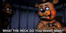 What The Heck Do You Want Man Freddy GIF - What The Heck Do You Want Man Freddy Annoyed GIFs
