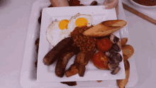 English Breakfast Breakfast GIF - English Breakfast Breakfast Meaty Breakfast GIFs