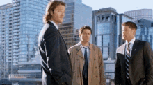 Business Men GIF - Supernatural Sam Dean GIFs