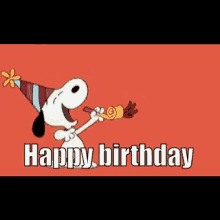 Snoopy Birthday GIF - Snoopy Birthday Happy Birthday GIFs