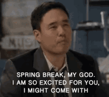 Spring Break GIF - Fresh Off The Boat Might Come With Excited For You GIFs