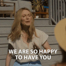 We Are So Happy To Have You Gracie Atherton-yoo GIF - We Are So Happy To Have You Gracie Atherton-yoo Julianne Moore GIFs