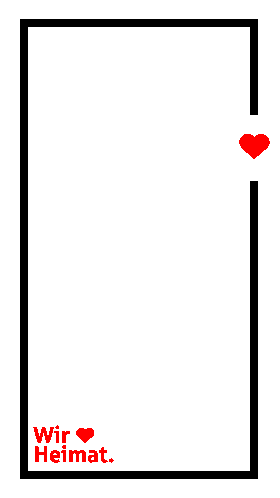 Love Heart Sticker - Love Heart Home Stickers