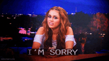 Miley Cyrus GIF - Miley Cyrus Im Sorry Smiling GIFs