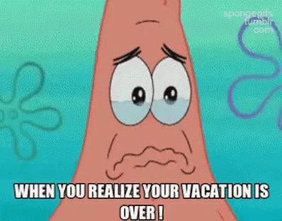 vacation over