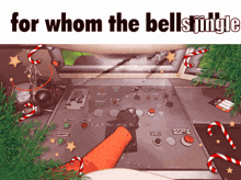For Whom The Bells Jingle For Whom The Bells Toll GIF - For Whom The Bells Jingle For Whom The Bells Toll Lethal Company GIFs