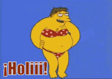 Barney En Bikini GIF