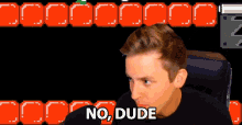 No Dude Redfalcon GIF - No Dude Redfalcon Mario Maker2 GIFs