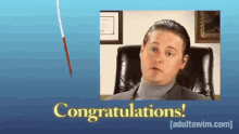 Tim And Eric Blood GIF - Tim And Eric Blood Congratulations GIFs