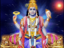 Lord Shree Vishnu Ji Prashant Gangwani GIF - Lord Shree Vishnu Ji Prashant Gangwani GIFs