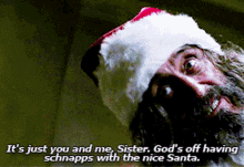 Ian Mc Shane Santa Claus GIF - Ian Mc Shane Santa Claus Bad GIFs
