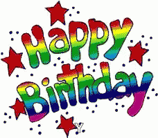 Happy Birthday Animated Text GIF - Happy Birthday Animated Text Hbd -  Discover & Share GIFs