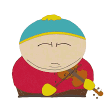 playing violin eric cartman south park something wall mart this way comes s8e9