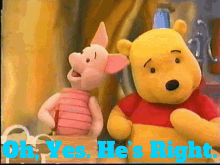 The Book Of Pooh Oh Yes Hes Right GIF - The Book Of Pooh Oh Yes Hes Right Pooh GIFs