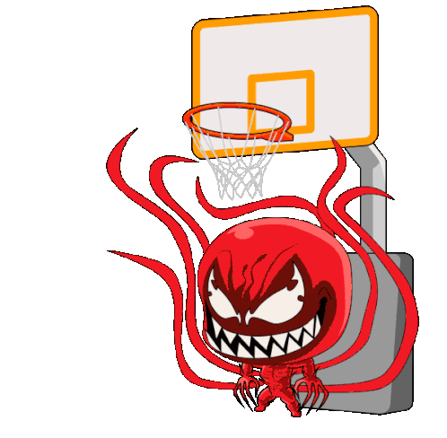 Slamdunk Venom Sticker - Slamdunk Venom Dunk Stickers