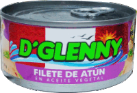 a can of d glenny filete de atun