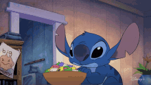 Eating Candies Stitch GIF