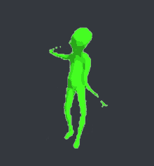 Steam Alien GIF