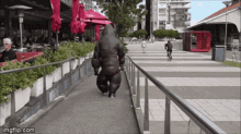 Gorilla Costume GIF - Gorilla Costume Walking GIFs