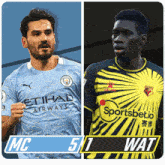 Manchester City F.C. (5) Vs. Watford F.C. (1) Post Game GIF - Soccer Epl English Premier League GIFs