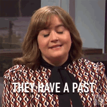 They Have A Past Saturday Night Live GIF - They Have A Past Saturday Night Live They Have History GIFs