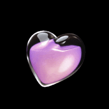 heart purple