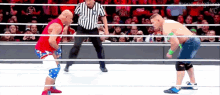 Kurt Angle John Cena GIF - Kurt Angle John Cena Wwe GIFs