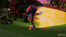 Running Shadow The Hedgehog GIF - Running Shadow The Hedgehog Sonic Prime GIFs