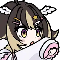 a drawing of a girl with wings covering her face