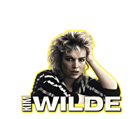 Kim Wilde England Sticker - Kim Wilde England Album Another Step Stickers