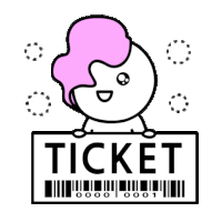 Admission Tickets Permission Sticker - Admission Tickets Permission Ticket Stickers