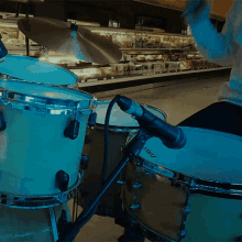 Playing The Drums Valley GIF - Playing The Drums Valley Champagne Song GIFs