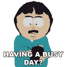 having a busy day randy marsh south park s16e10 insecurity