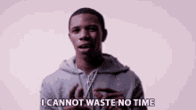 I Cannot Waste No Time Time Is Gold GIF