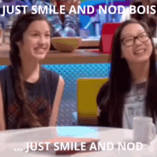 Just Smile And Nod Olivia Rodrigo GIF - Just Smile And Nod Olivia Rodrigo Madison Hu GIFs