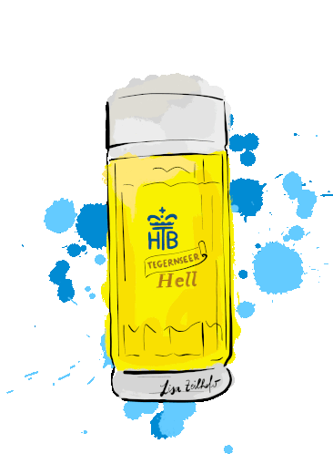 Bier Beer Sticker - Bier Beer Tegernseer Stickers