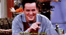 Thursday Mornings When Darcy Had One Too Many To Drink Last Nightdedicated To Js GIF - Friends Chandler Idiot GIFs