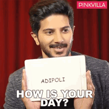 How Is Your Day Dulquer Salmaan GIF - How Is Your Day Dulquer Salmaan Pinkvilla GIFs