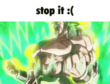 Broly Stop It GIF - Broly Stop It Stop GIFs
