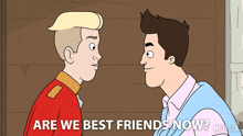 Are We Best Friends Now King Jeremy GIF - Are We Best Friends Now King Jeremy Matty Mulligan GIFs