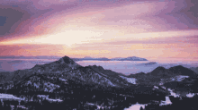 Sunset Time Lapse Over Mountain GIF - Mountain Timelapse Mountaintimelapse GIFs