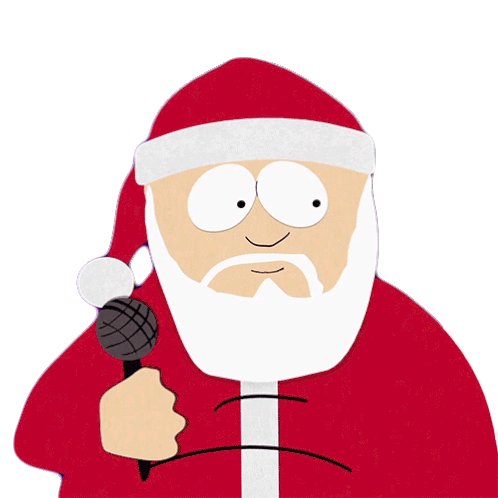 Thumbs Up Santa Claus Sticker - Thumbs Up Santa Claus South Park Stickers