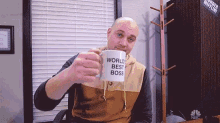worlds best boss cheers coffee coffee mug boss