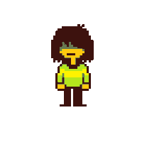 a pixel art drawing of a man with a beard and sunglasses