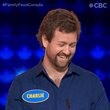 Hahaha Charlie GIF - Hahaha Charlie Family Feud Canada GIFs